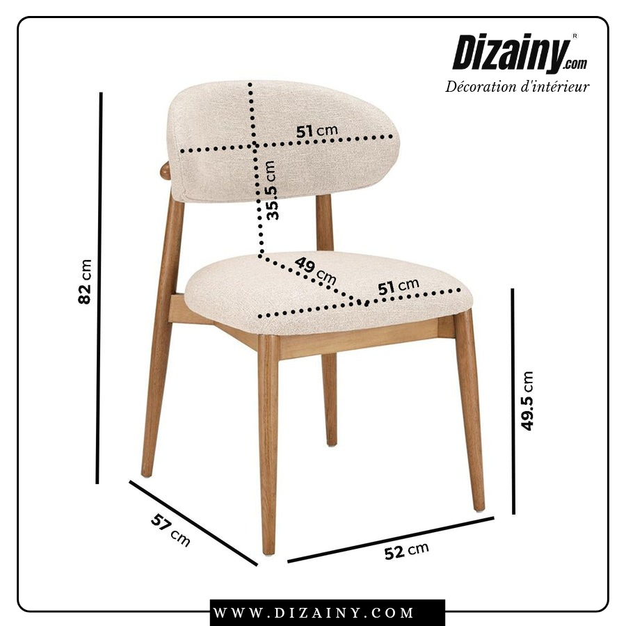 Chaise de salle à manger ALPINO