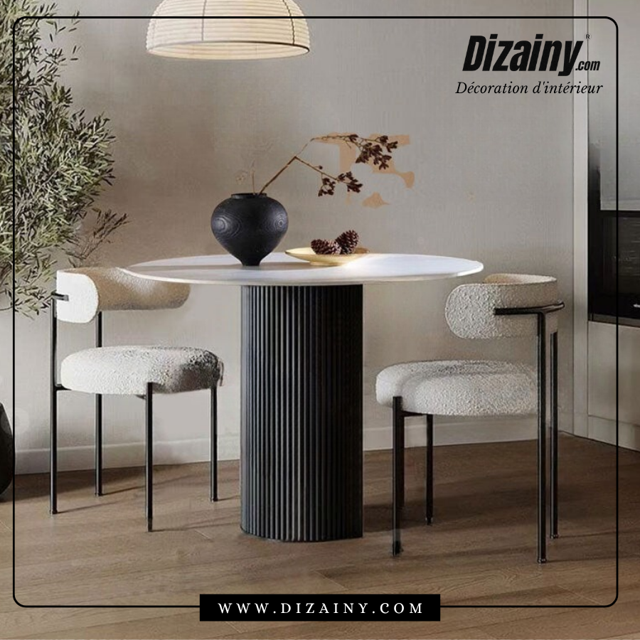 Pack Glamour table à manger et 2 chaisses